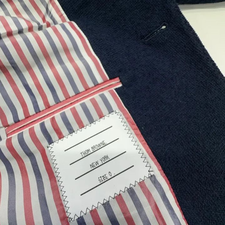 Thom Browne Thom Browne Navy Classic Sports Suit Size US M / EU 48-50 / 2 - 5 Thumbnail