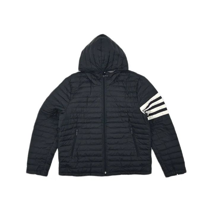 Thom Browne Thom Browne Black Quilted Minimalist Down Jacket Size US S / EU 44-46 / 1 - 2 Thumbnail