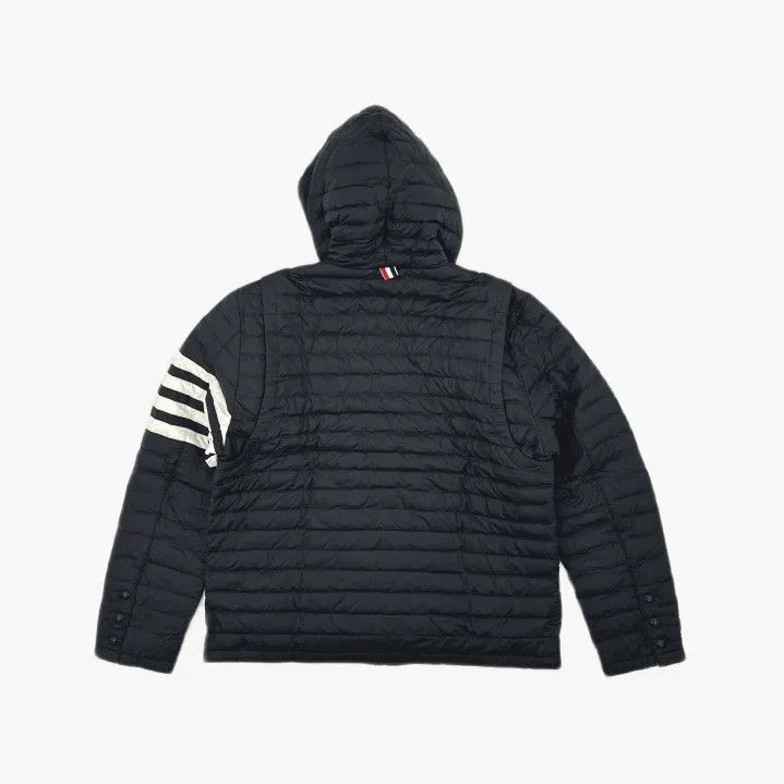Thom Browne Thom Browne Black Quilted Minimalist Down Jacket Size US S / EU 44-46 / 1 - 3 Thumbnail