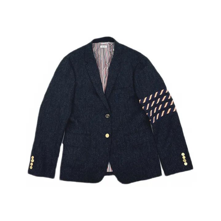 Thom Browne Thom Browne Casual Tweed Blazer for Men Size US S / EU 44-46 / 1 - 2 Thumbnail