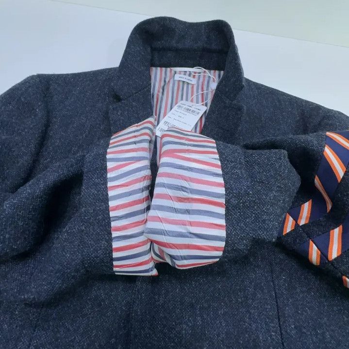 Thom Browne Thom Browne Casual Tweed Blazer for Men Size US S / EU 44-46 / 1 - 10 Thumbnail
