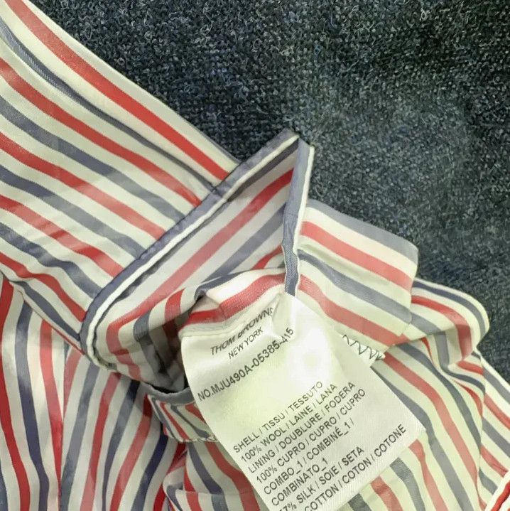 Thom Browne Thom Browne Casual Tweed Blazer for Men Size US S / EU 44-46 / 1 - 5 Thumbnail