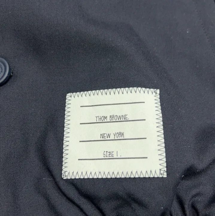 Thom Browne Thom Browne Striped Wool Pilot Jacket for Men Size US S / EU 44-46 / 1 - 6 Thumbnail