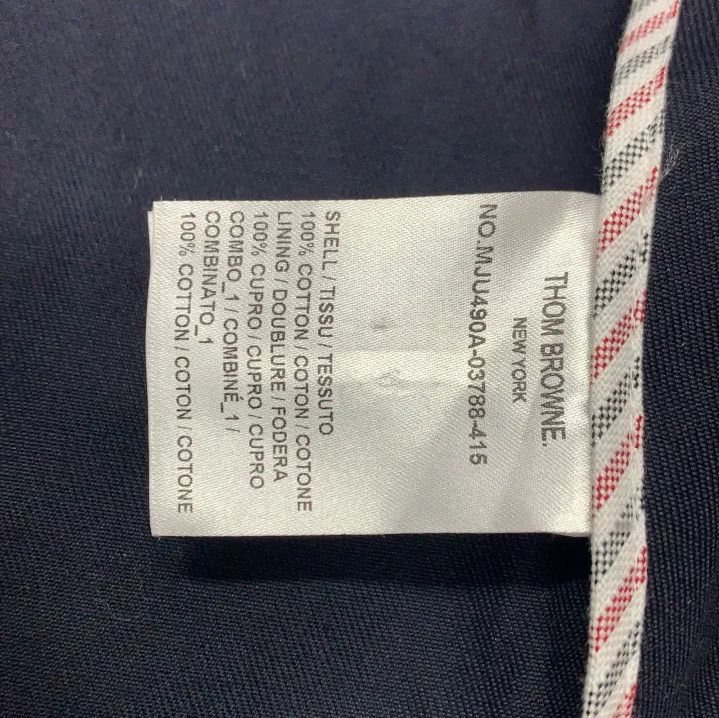 Thom Browne Thom Browne Navy Striped Blazer for Men Size US S / EU 44-46 / 1 - 2 Thumbnail