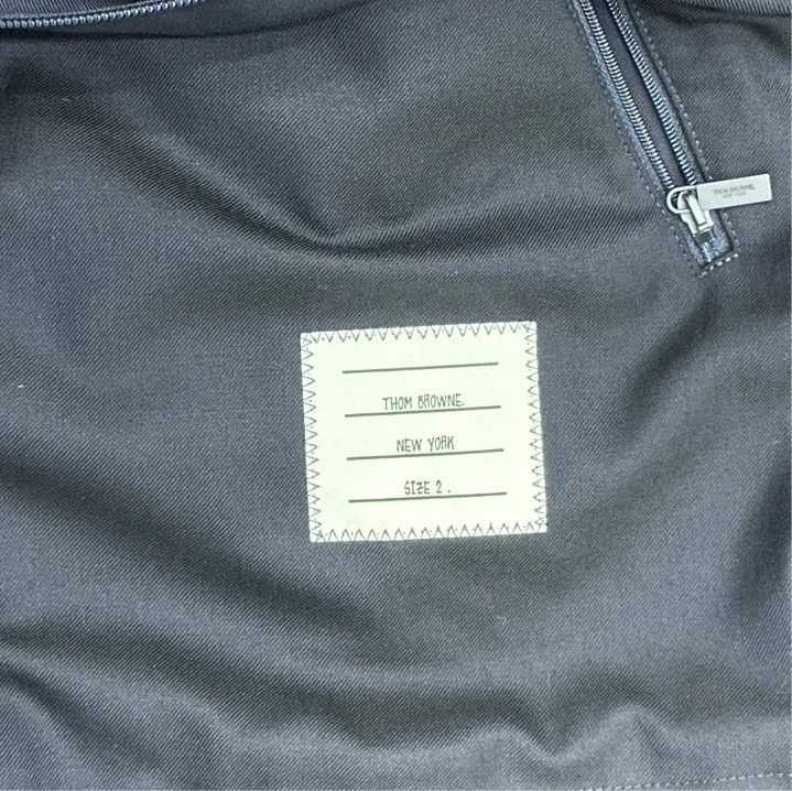 Thom Browne Thom Browne Striped Zip Long Sleeve Jacket Size US M / EU 48-50 / 2 - 3 Thumbnail