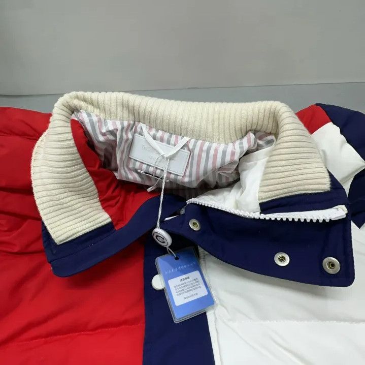 Thom Browne Thom Browne Striped Zip-Up Long Sleeve Jacket Size US XS / EU 42 / 0 - 9 Thumbnail