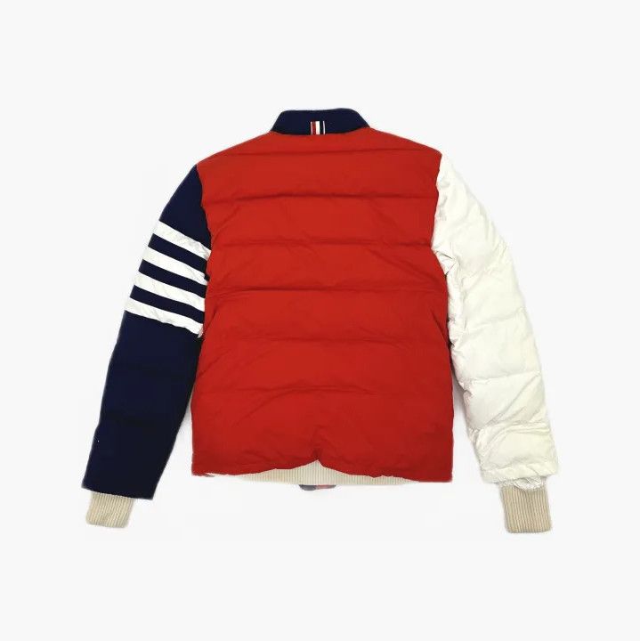 Thom Browne Thom Browne Striped Zip-Up Long Sleeve Jacket Size US XS / EU 42 / 0 - 3 Thumbnail