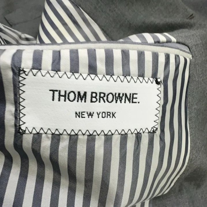 Thom Browne Thom Browne Gray Classic Wool Suit Size US S / EU 44-46 / 1 - 8 Thumbnail