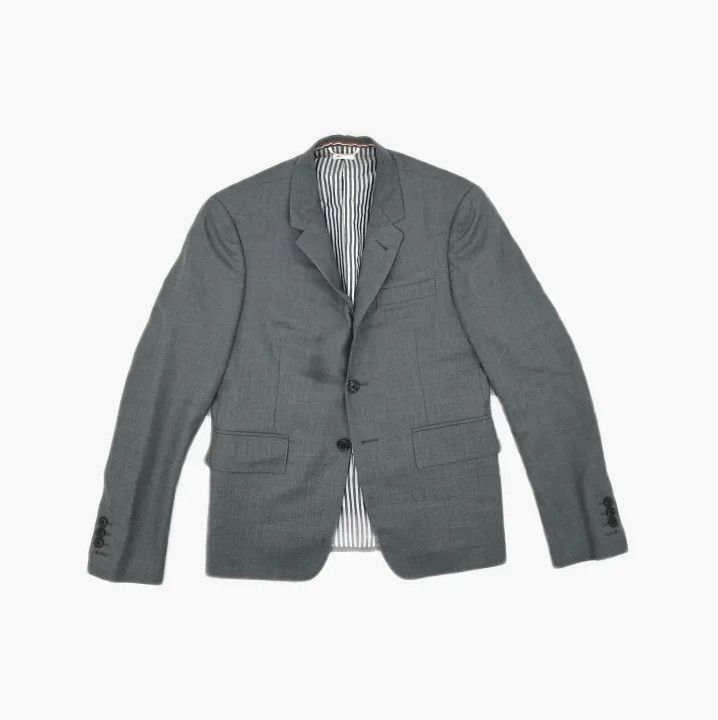 Thom Browne Thom Browne Gray Classic Wool Suit Size US S / EU 44-46 / 1 - 4 Thumbnail