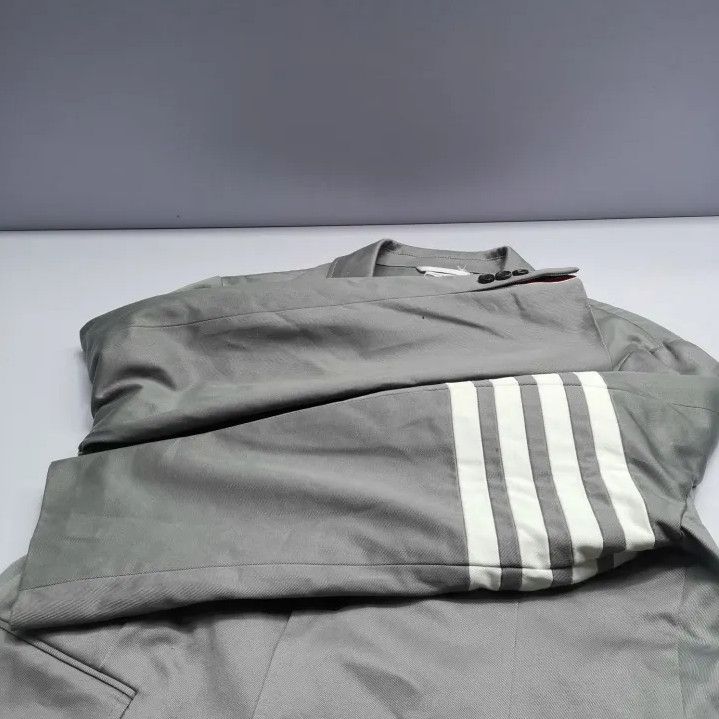 Thom Browne Thom Browne Gray Classic Double-Slit Suit Jacket Size US S / EU 44-46 / 1 - 9 Thumbnail