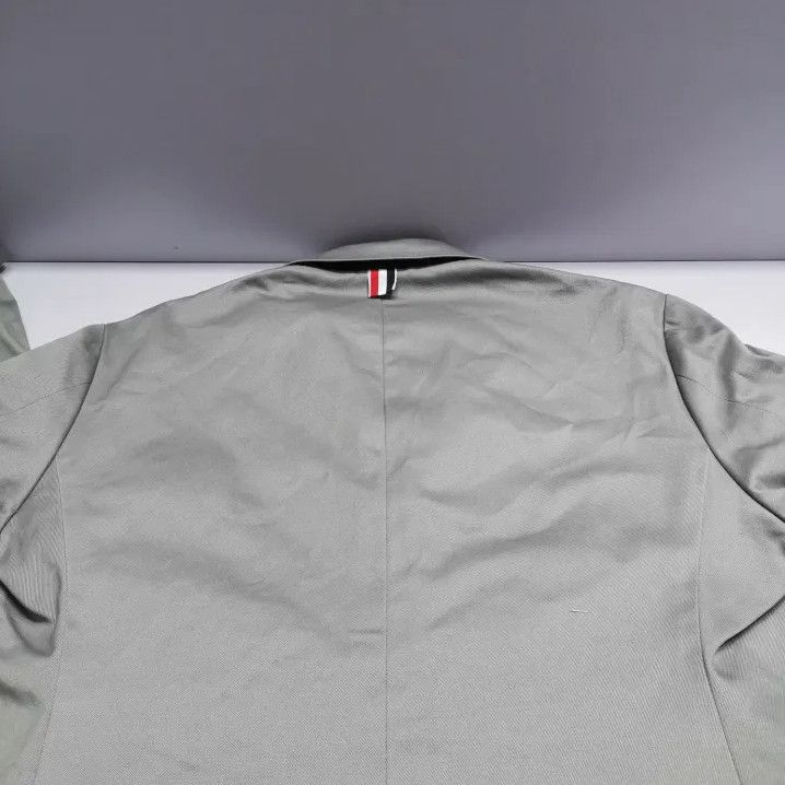 Thom Browne Thom Browne Gray Classic Double-Slit Suit Jacket Size US S / EU 44-46 / 1 - 12 Thumbnail