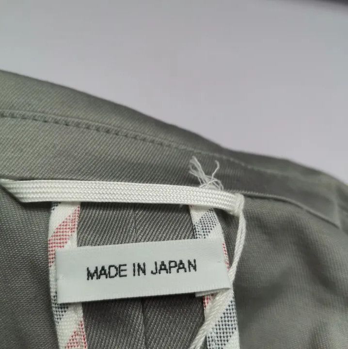 Thom Browne Thom Browne Gray Classic Double-Slit Suit Jacket Size US S / EU 44-46 / 1 - 4 Thumbnail