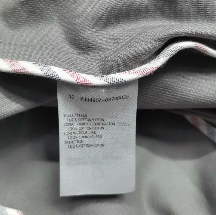 Thom Browne Thom Browne Gray Classic Double-Slit Suit Jacket Size US S / EU 44-46 / 1 - 6 Thumbnail