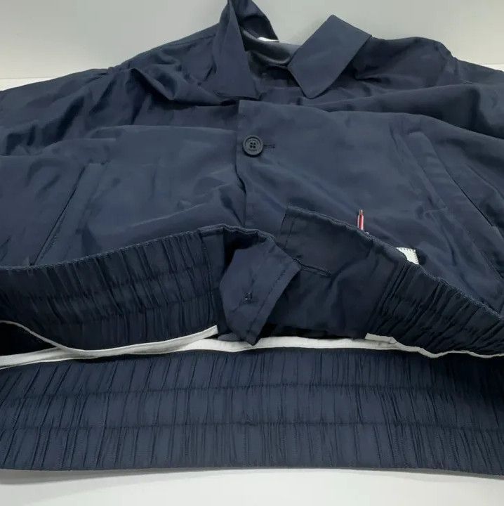 Thom Browne Thom Browne Navy Long Sleeve Jacket for Men Size US M / EU 48-50 / 2 - 7 Thumbnail