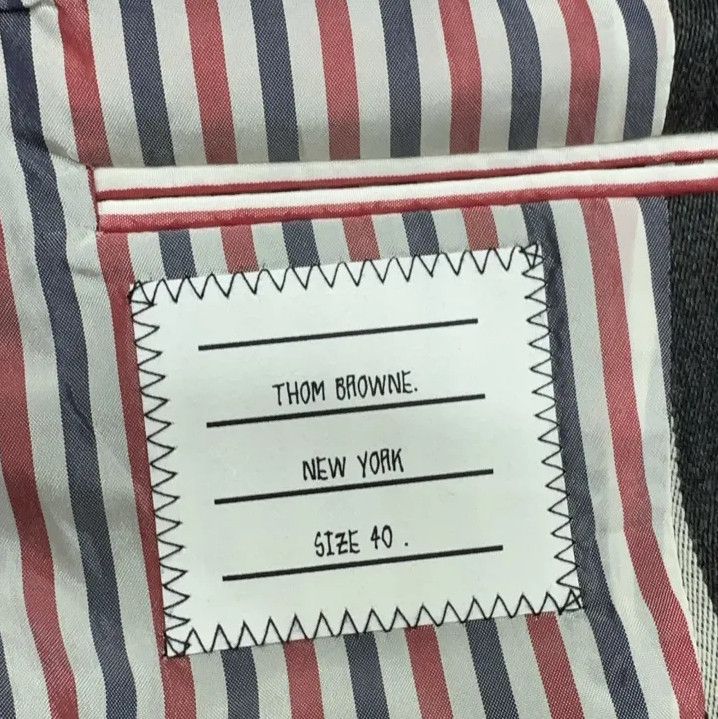 Thom Browne Thom Browne Striped Button-Up Suit Jacket Size US M / EU 48-50 / 2 - 5 Thumbnail