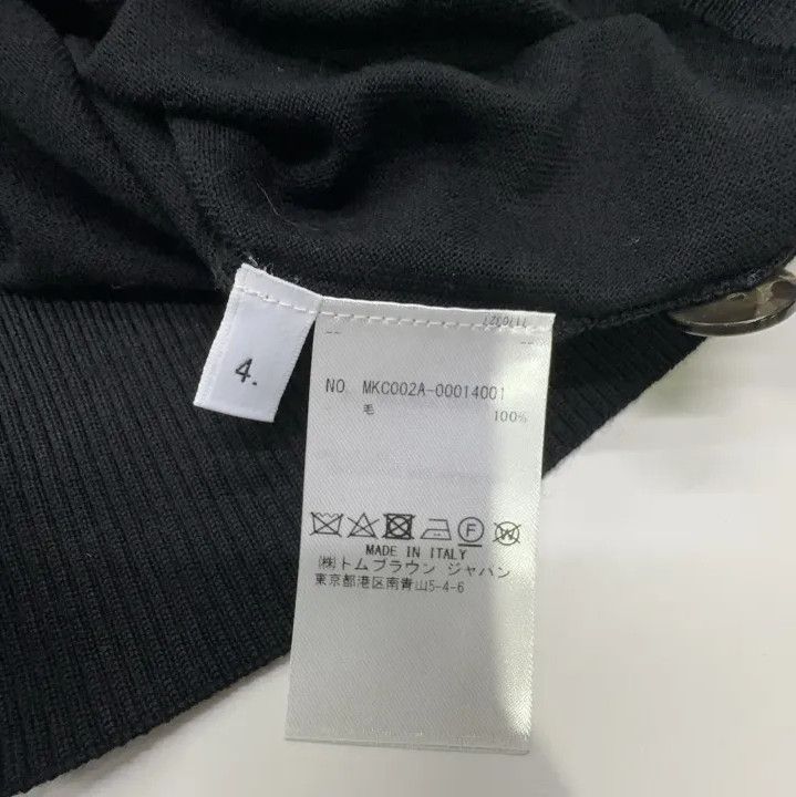 Thom Browne Thom Browne Classic Merino Wool Cardigan Sweater Size US M / EU 48-50 / 2 - 5 Thumbnail
