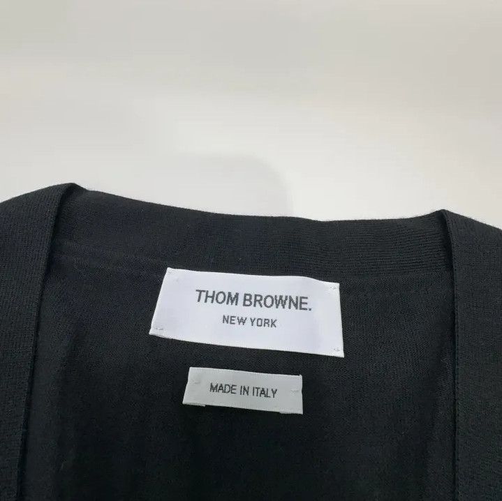 Thom Browne Thom Browne Classic Merino Wool Cardigan Sweater Size US M / EU 48-50 / 2 - 4 Thumbnail