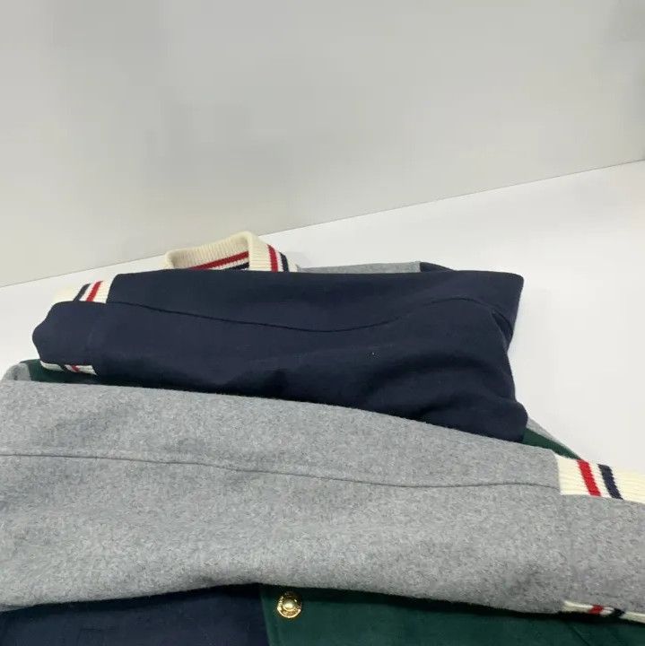 Thom Browne Thom Browne Color Block Knit Jacket for Men Size US S / EU 44-46 / 1 - 12 Thumbnail