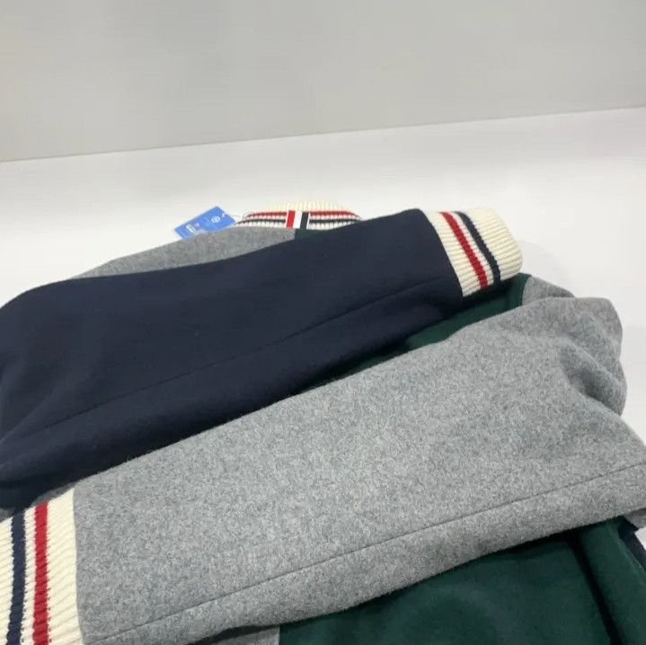 Thom Browne Thom Browne Color Block Knit Jacket for Men Size US S / EU 44-46 / 1 - 15 Thumbnail