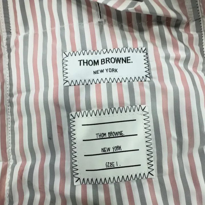 Thom Browne Thom Browne SS22 Plaid Short Zippered Down Jacket Size US S / EU 44-46 / 1 - 5 Thumbnail