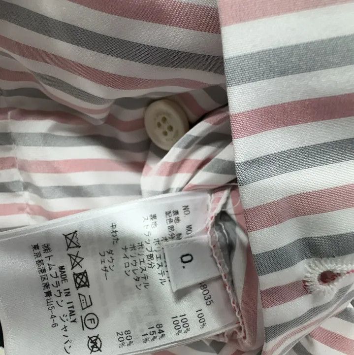 Thom Browne Thom Browne Gray Plaid Short-Length Down Jacket Size US S / EU 44-46 / 1 - 4 Thumbnail