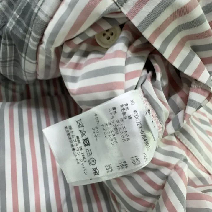 Thom Browne Thom Browne Grey Check Short Down Jacket Size US S / EU 44-46 / 1 - 5 Thumbnail