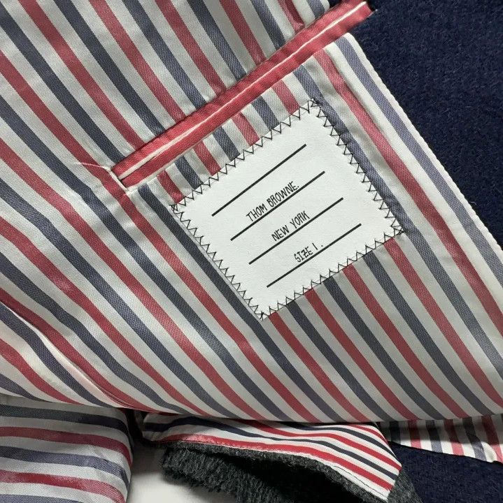 Thom Browne Thom Browne SS21 Distressed Chesterfield Coat Size US S / EU 44-46 / 1 - 4 Thumbnail
