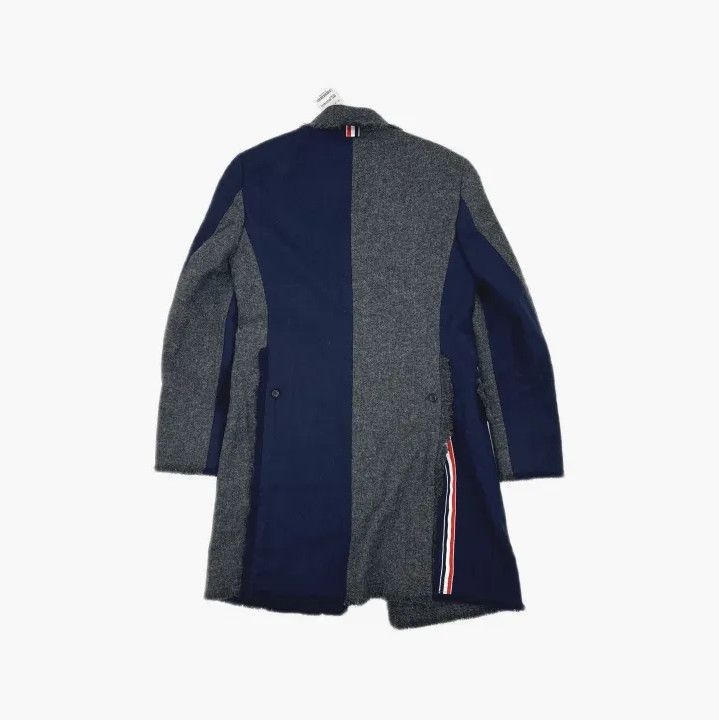 Thom Browne Thom Browne SS21 Distressed Chesterfield Coat Size US S / EU 44-46 / 1 - 3 Thumbnail