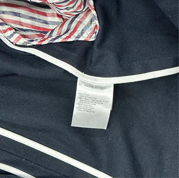 Thom Browne Thom Browne Blue Casual Suit with Stripes Size US L / EU 52-54 / 3 - 3 Thumbnail