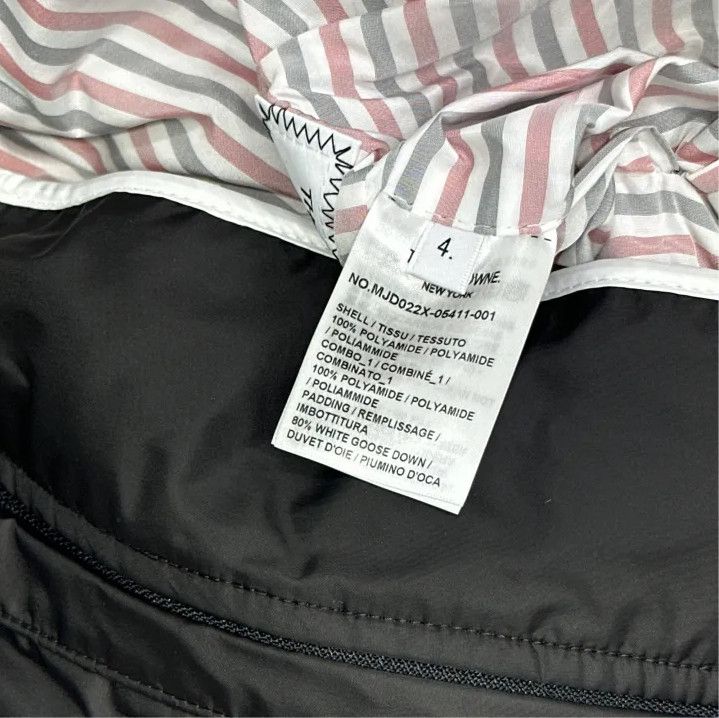 Thom Browne Thom Browne Black Quilted Lightweight Down Jacket Size US S / EU 44-46 / 1 - 4 Thumbnail