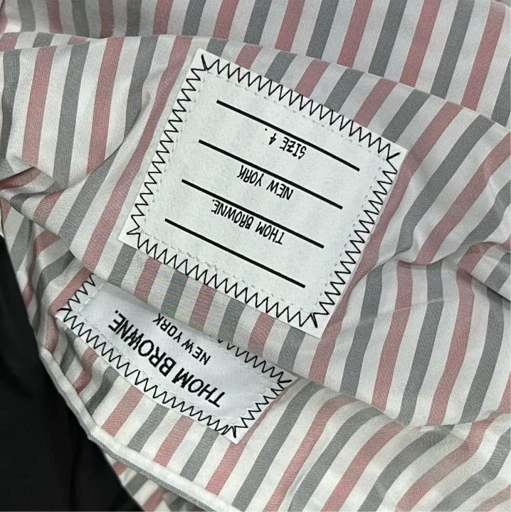 Thom Browne Thom Browne Black Quilted Lightweight Down Jacket Size US S / EU 44-46 / 1 - 3 Thumbnail