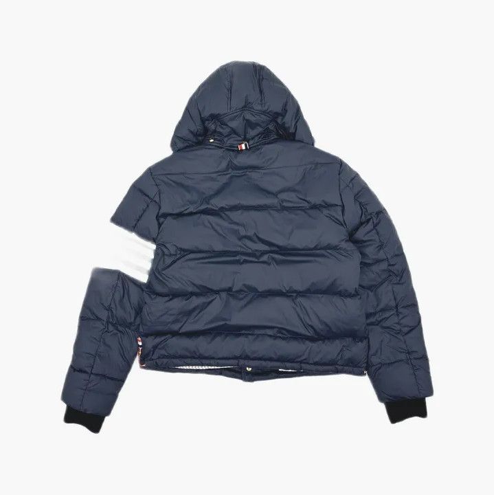 Thom Browne Thom Browne Hooded Puffer Jacket for Men Size US S / EU 44-46 / 1 - 3 Thumbnail