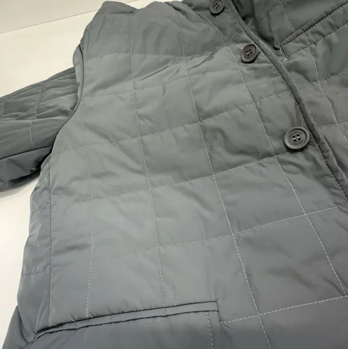 Thom Browne Thom Browne Gray Striped Tailored Down Jacket Size US M / EU 48-50 / 2 - 7 Thumbnail