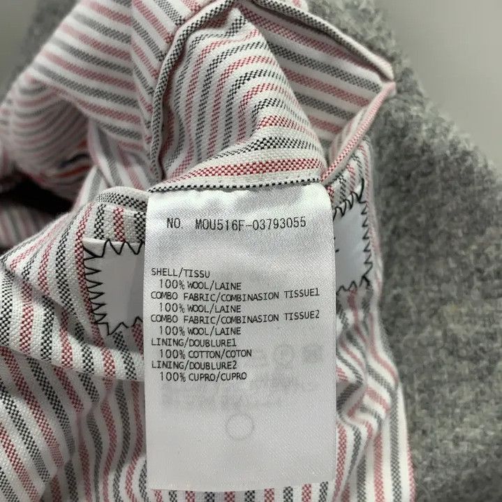 Thom Browne Thom Browne Color Block Wool Mid-Length Coat Size US S / EU 44-46 / 1 - 5 Thumbnail