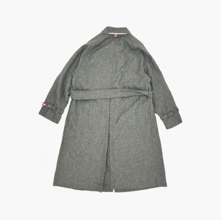 Thom Browne Thom Browne Green Wool Blend Trench Coat Size US M / EU 48-50 / 2 - 3 Thumbnail