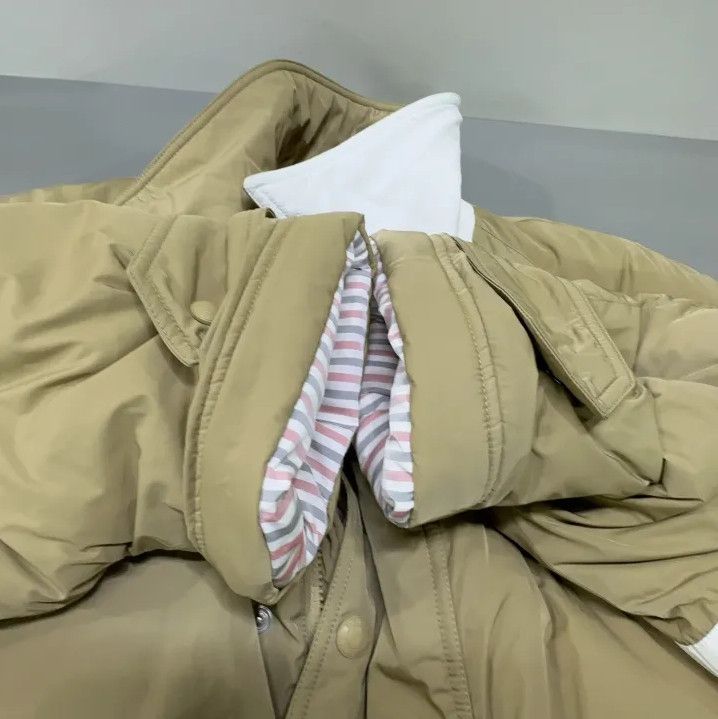 Thom Browne Thom Browne Beige Long Sleeve Jacket Size US S / EU 44-46 / 1 - 14 Thumbnail