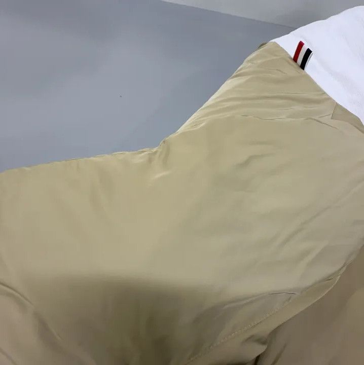 Thom Browne Thom Browne Beige Long Sleeve Jacket Size US S / EU 44-46 / 1 - 9 Thumbnail