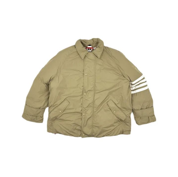Thom Browne Thom Browne Beige Long Sleeve Jacket Size US S / EU 44-46 / 1 - 2 Thumbnail