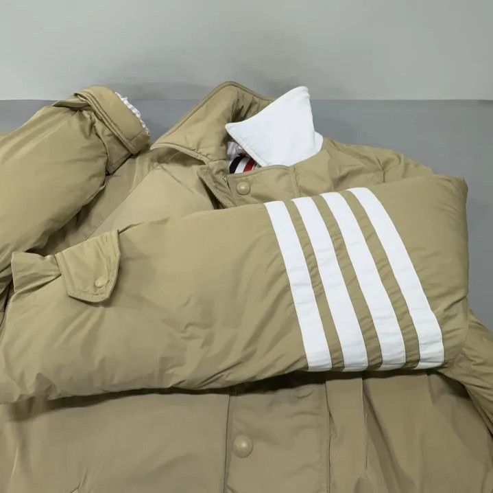 Thom Browne Thom Browne Beige Long Sleeve Jacket Size US S / EU 44-46 / 1 - 13 Thumbnail