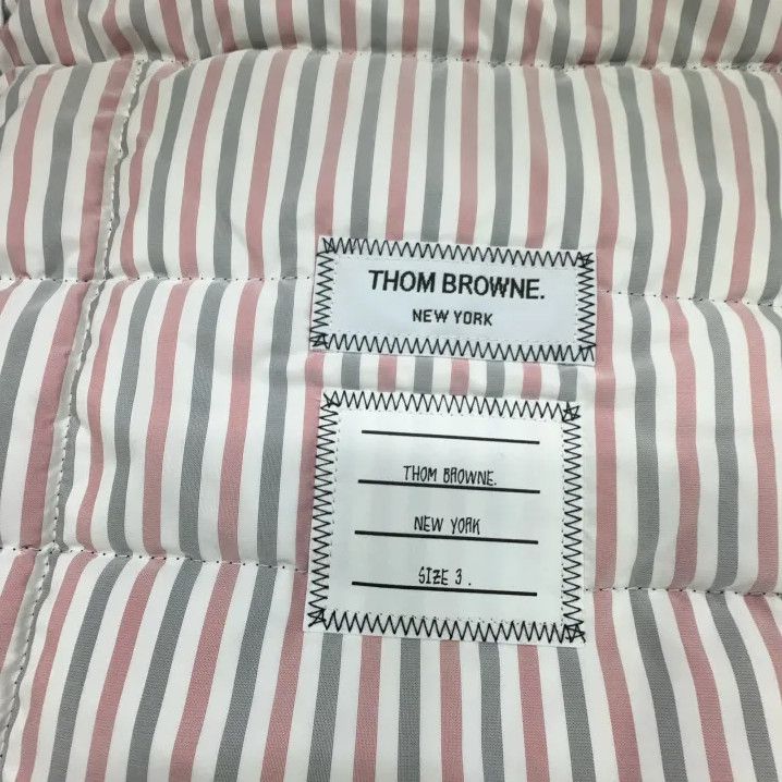 Thom Browne Thom Browne Black Hooded Down Jacket for Men Size US M / EU 48-50 / 2 - 4 Thumbnail