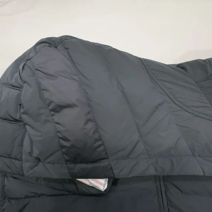 Thom Browne Thom Browne Black Hooded Down Jacket for Men Size US M / EU 48-50 / 2 - 8 Thumbnail