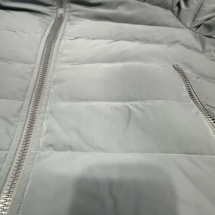 Thom Browne Thom Browne Grey Zip-Up Hooded Puffer Jacket Size US S / EU 44-46 / 1 - 7 Thumbnail