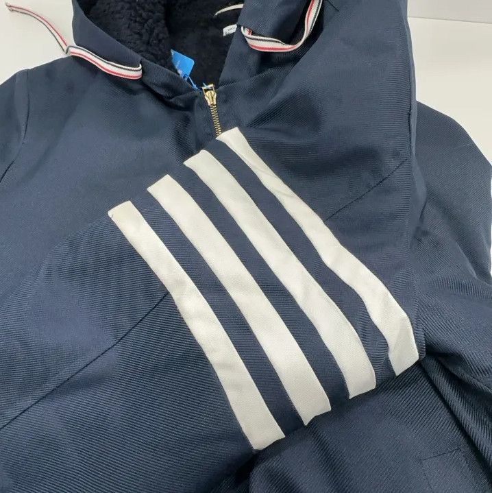 Thom Browne Thom Browne Long Blue Leather Coat for All Genders Size US S / EU 44-46 / 1 - 16 Thumbnail
