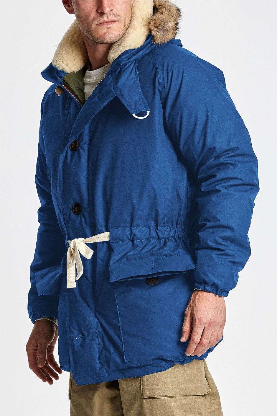 Nigel Cabourn Men's Everest Parka Blue main image 1