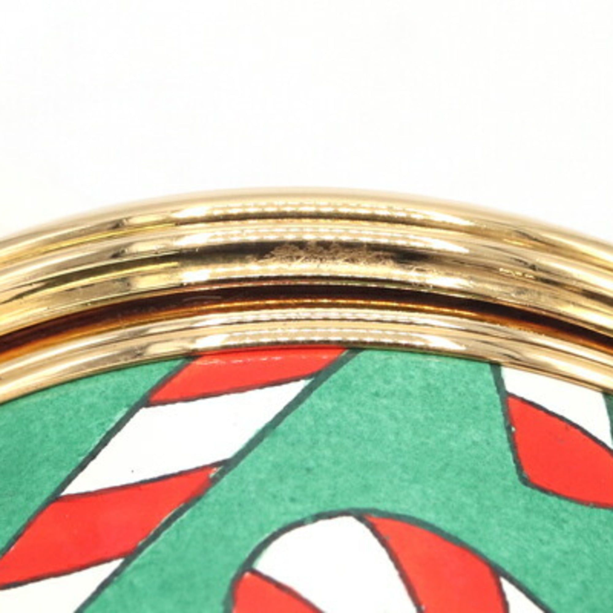 Tiffany & Co. Tiffany & Co. Halcyon Days collaboration pill case, multicolored gold enamel metal 1994 Christmas Santa, HALCYON DAYS, TIFFANY CO. Size ONE SIZE - 7 Thumbnail