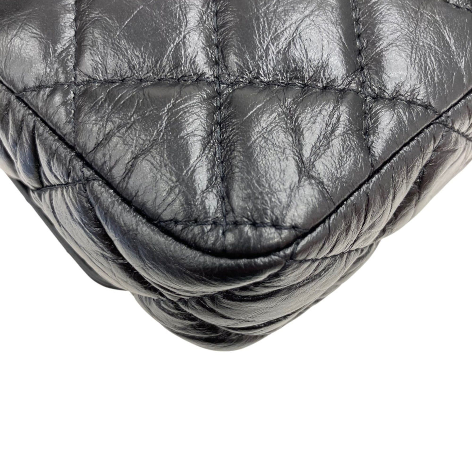 Chanel CHANEL AP2215 Chain Wallet 2.55 Calfskin Phone Case Black Women's Size ONE SIZE - 8 Thumbnail