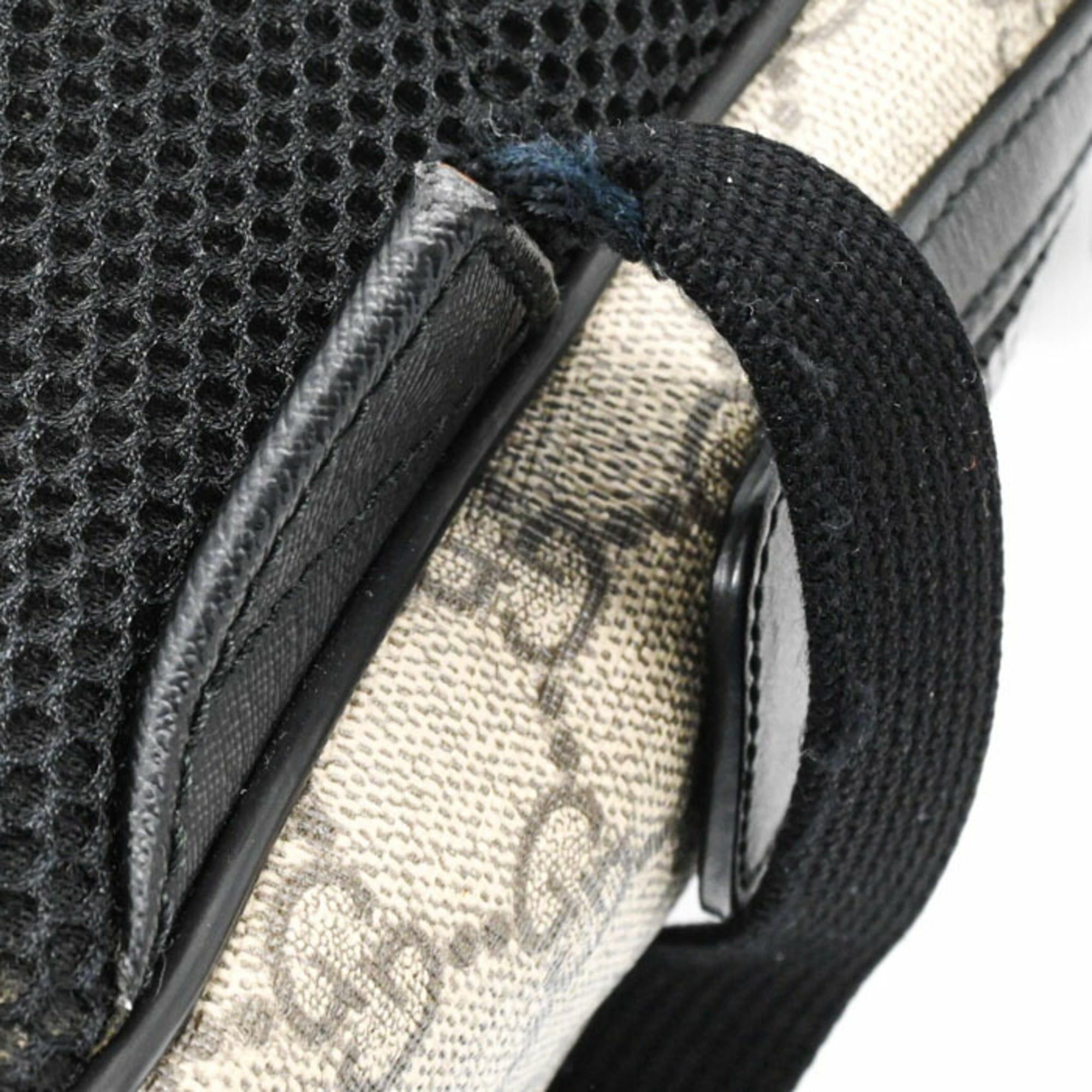 Gucci GUCCI GG Supreme Backpack Canvas and Leather 429020 Size ONE SIZE - 11 Thumbnail