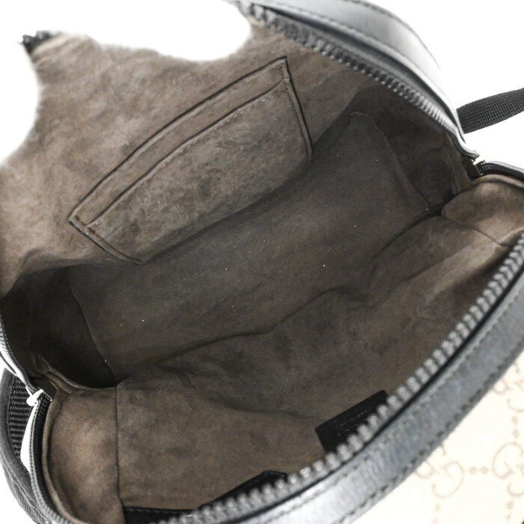 Gucci GUCCI GG Supreme Backpack Canvas and Leather 429020 Size ONE SIZE - 13 Thumbnail