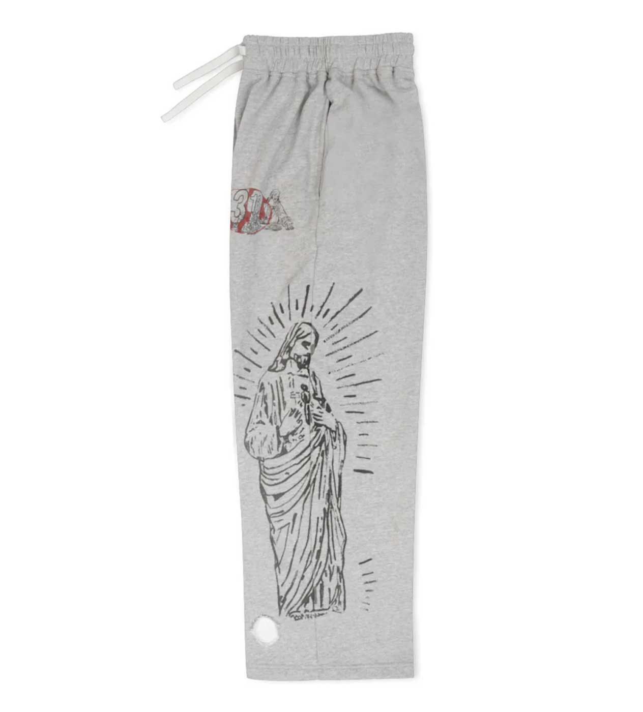 Other Righteous 3:16 Distressed Sweats Grey Size US 36 / EU 52 - 2 Thumbnail
