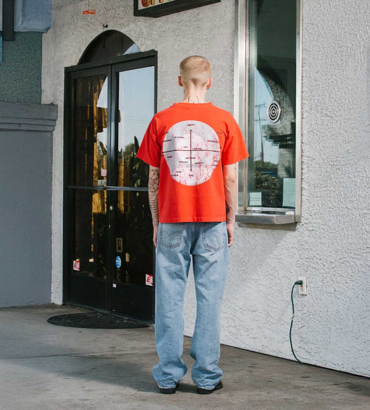 Other Pieces Mental Health Tee Vintage Red Size US XXL / EU 58 / 5 - 5 Thumbnail
